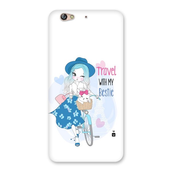 Travel With My Bestie Back Case for Gionee S6