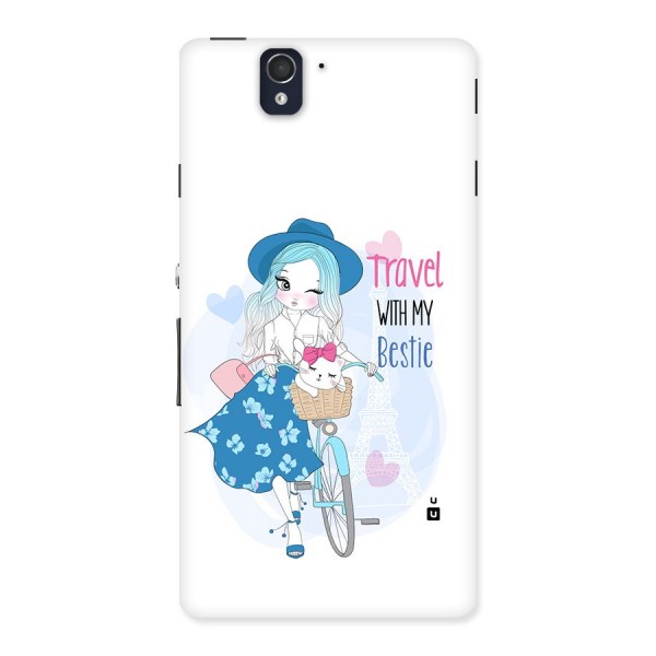 Travel With My Bestie Back Case for Xperia Z