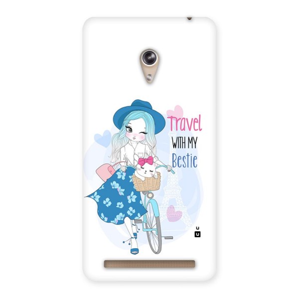 Travel With My Bestie Back Case for Zenfone 6