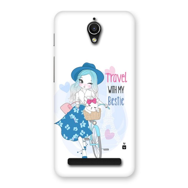 Travel With My Bestie Back Case for Zenfone Go