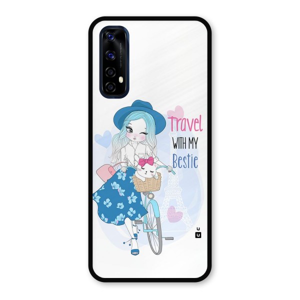 Travel With My Bestie Metal Back Case for Realme 7