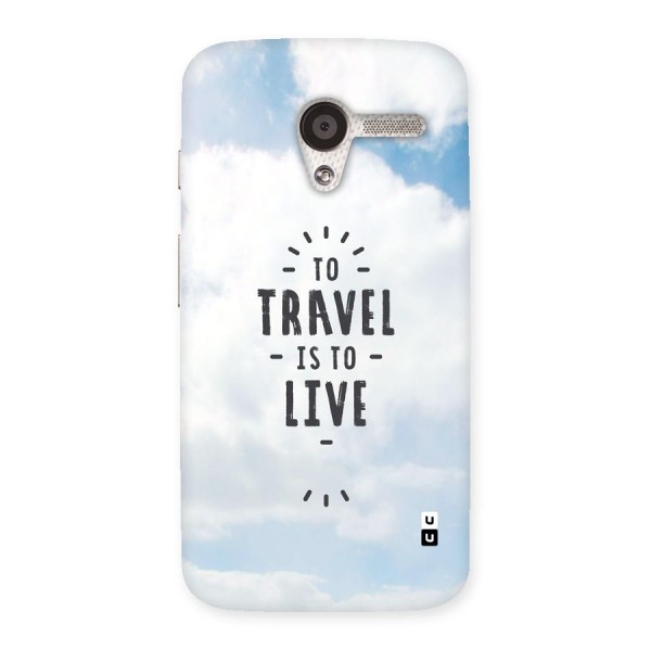 Travel is Life Back Case for Moto X