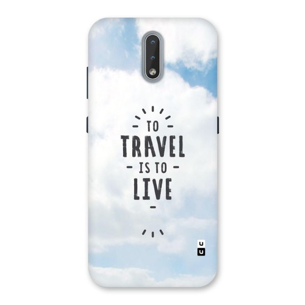 Travel is Life Back Case for Nokia 2.3