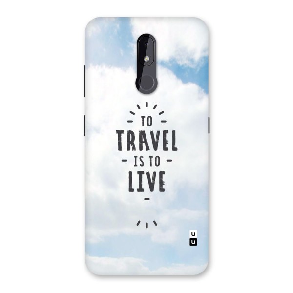 Travel is Life Back Case for Nokia 3.2