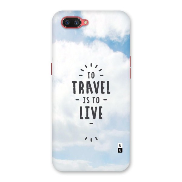 Travel is Life Back Case for Oppo A3s