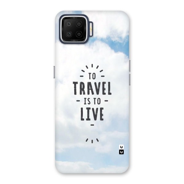 Travel is Life Back Case for Oppo F17