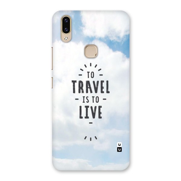 Travel is Life Back Case for Vivo V9