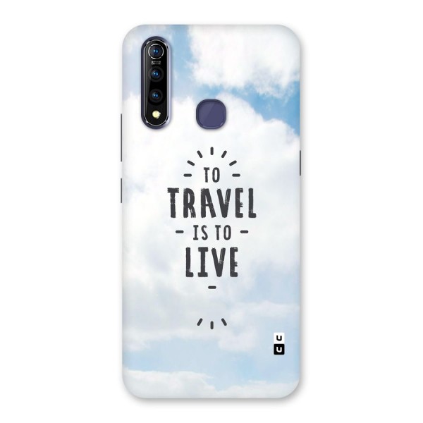 Travel is Life Back Case for Vivo Z1 Pro