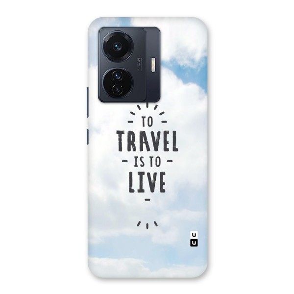 Travel is Life Back Case for Vivo iQOO Z6 Pro