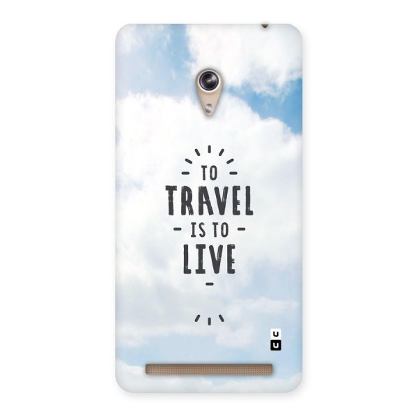 Travel is Life Back Case for Zenfone 6