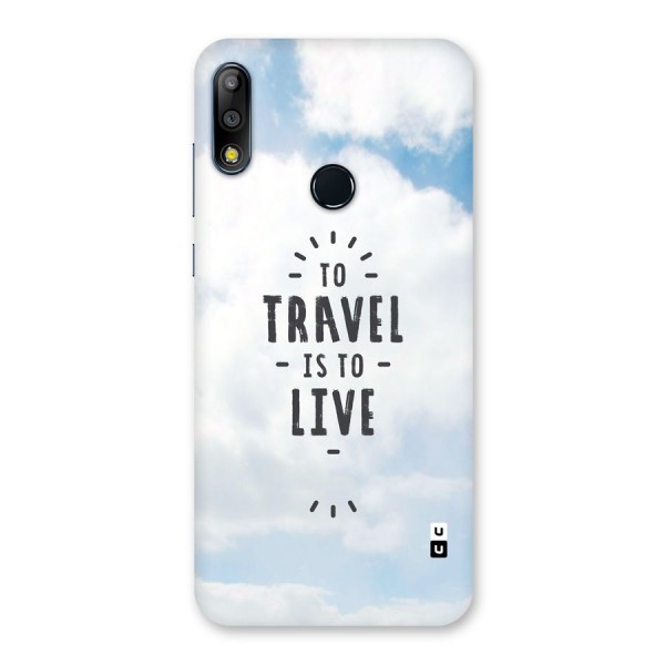 Travel is Life Back Case for Zenfone Max Pro M2