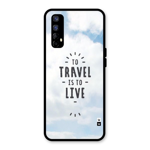 Travel is Life Glass Back Case for Realme 7