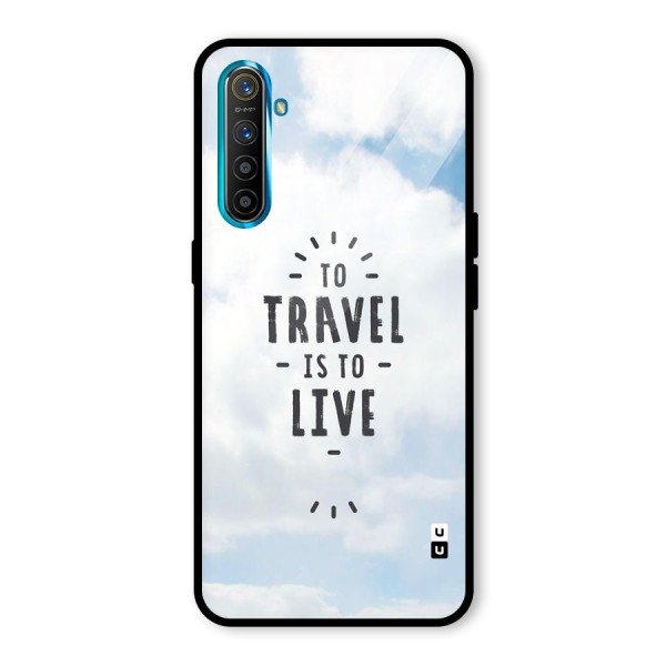 Travel is Life Glass Back Case for Realme XT