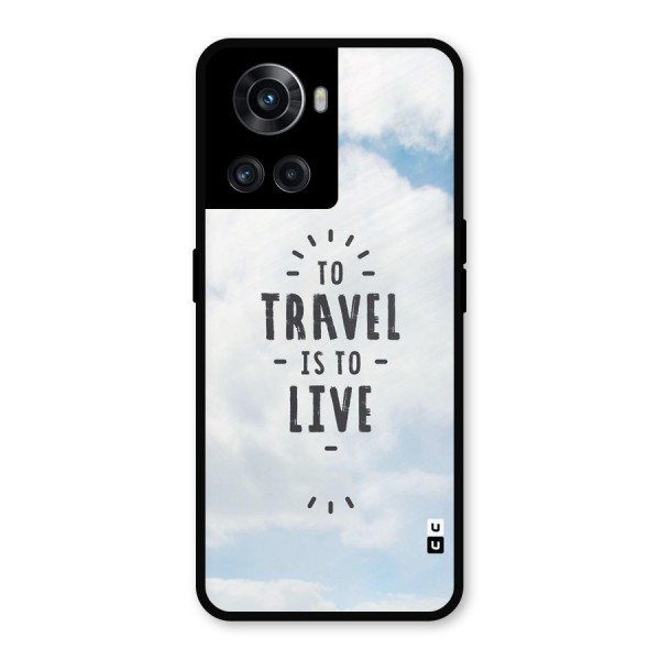 Travel is Life Metal Back Case for OnePlus 10R