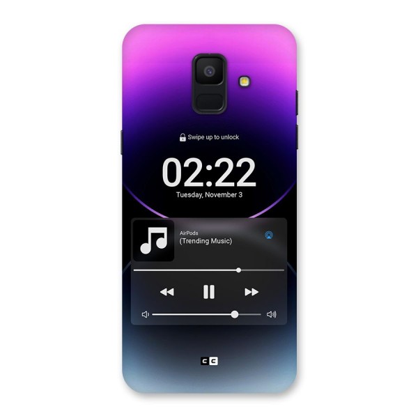 Trending Music Back Case for Galaxy A6 (2018)