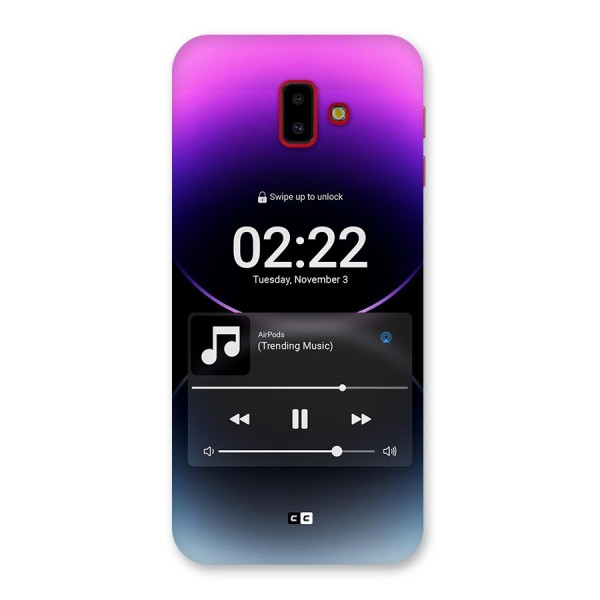 Trending Music Back Case for Galaxy J6 Plus