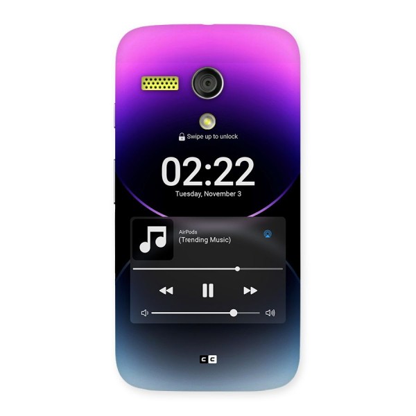 Trending Music Back Case for Moto G