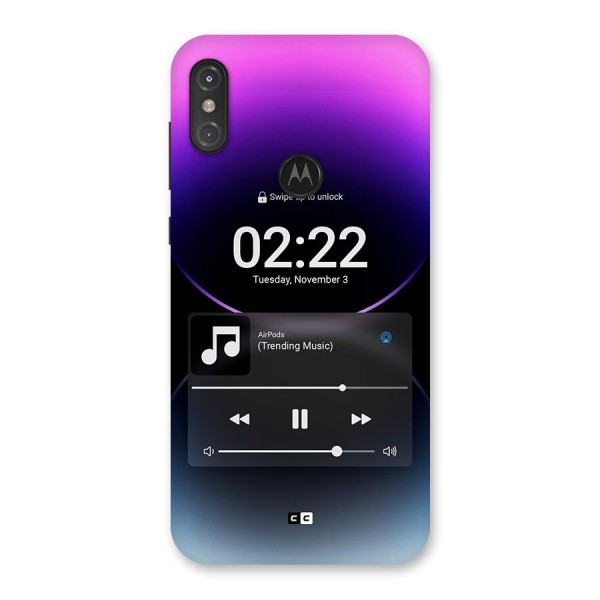 Trending Music Back Case for Motorola One Power