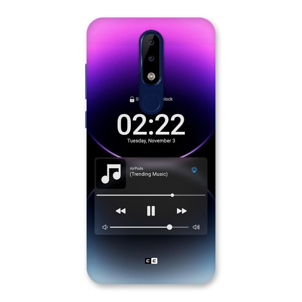 Trending Music Back Case for Nokia 5.1 Plus