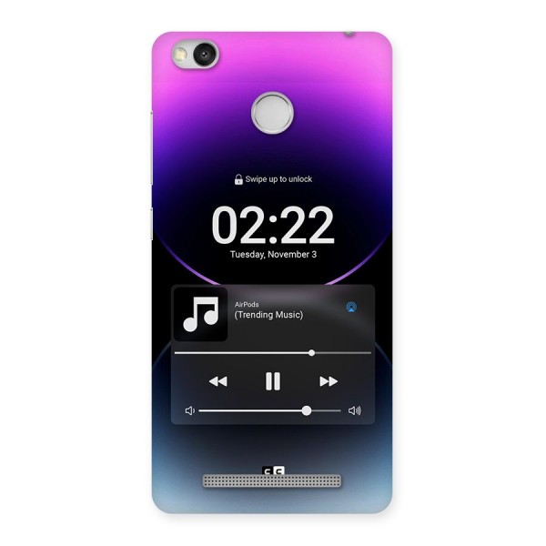 Trending Music Back Case for Redmi 3S Prime