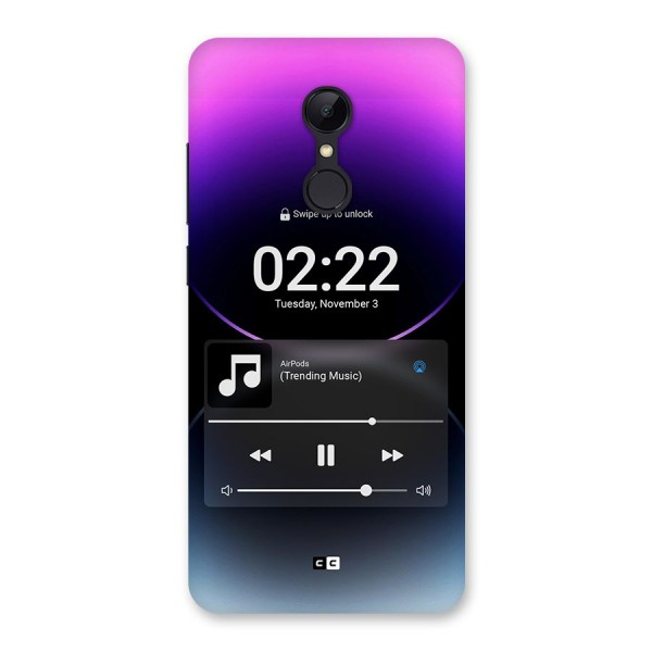 Trending Music Back Case for Redmi 5