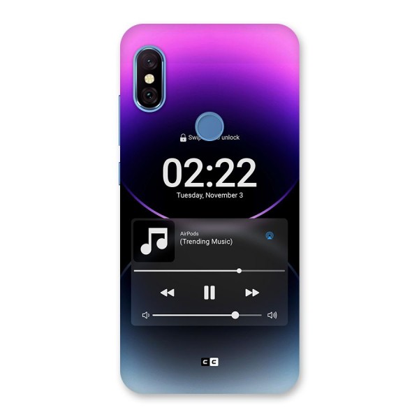 Trending Music Back Case for Redmi Note 6 Pro