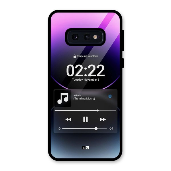 Trending Music Glass Back Case for Galaxy S10e