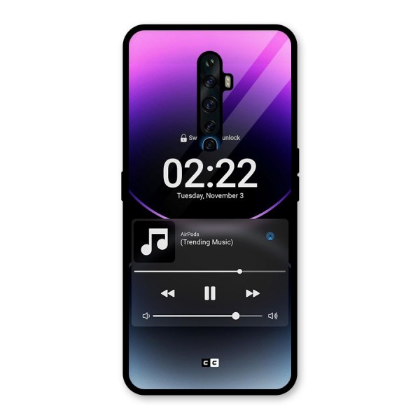 Trending Music Glass Back Case for Oppo Reno2 Z