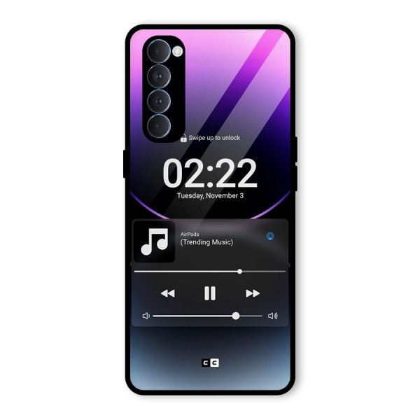 Trending Music Glass Back Case for Oppo Reno4 Pro