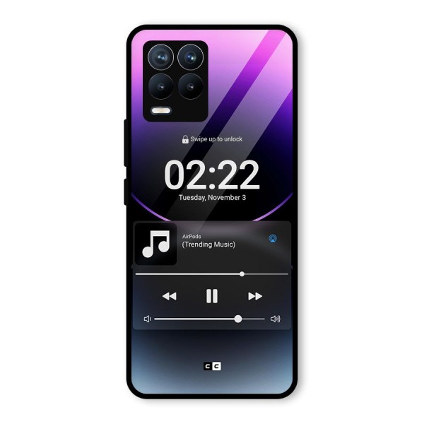 Trending Music Glass Back Case for Realme 8 Pro