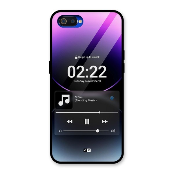 Trending Music Glass Back Case for Realme C2