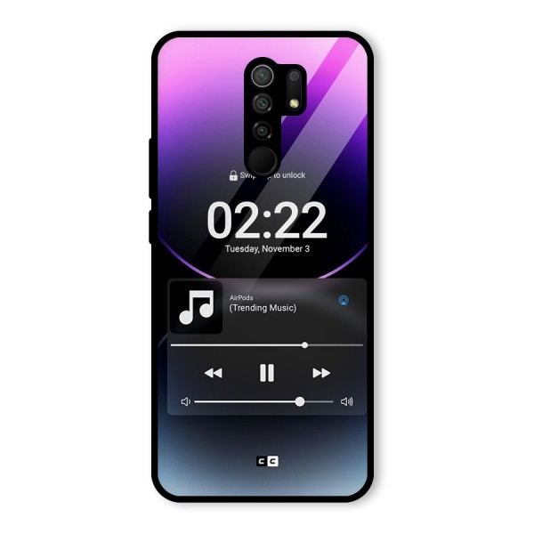 Trending Music Glass Back Case for Redmi 9 Prime