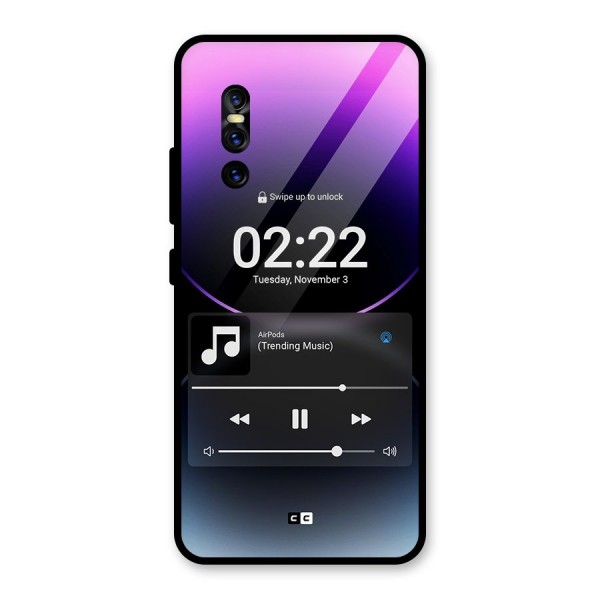 Trending Music Glass Back Case for Vivo V15 Pro