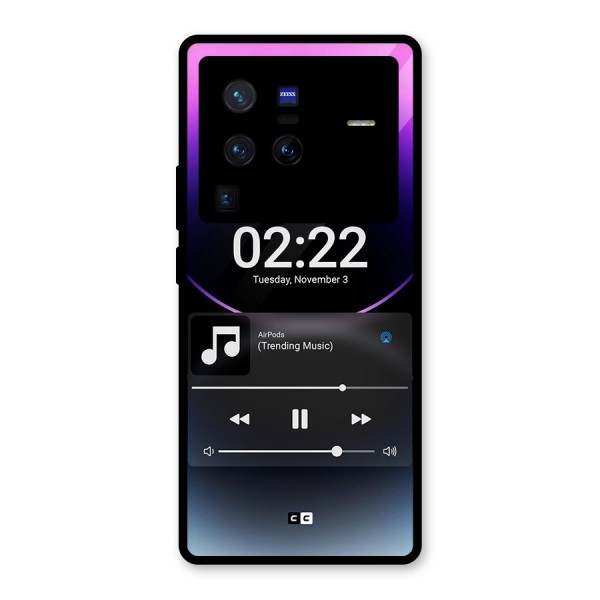Trending Music Glass Back Case for Vivo X80 Pro