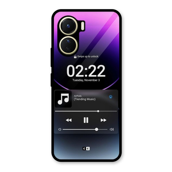 Trending Music Glass Back Case for Vivo Y16