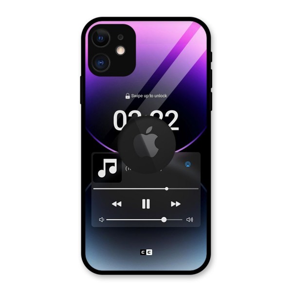 Trending Music Glass Back Case for iPhone 11 Logo Cut