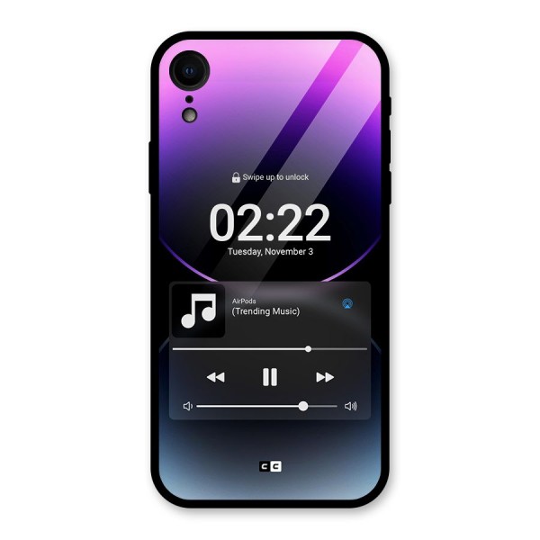 Trending Music Glass Back Case for iPhone XR