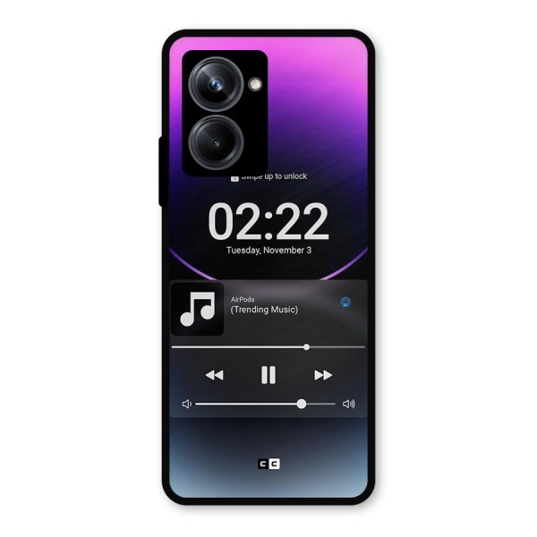 Trending Music Metal Back Case for Realme 10 Pro