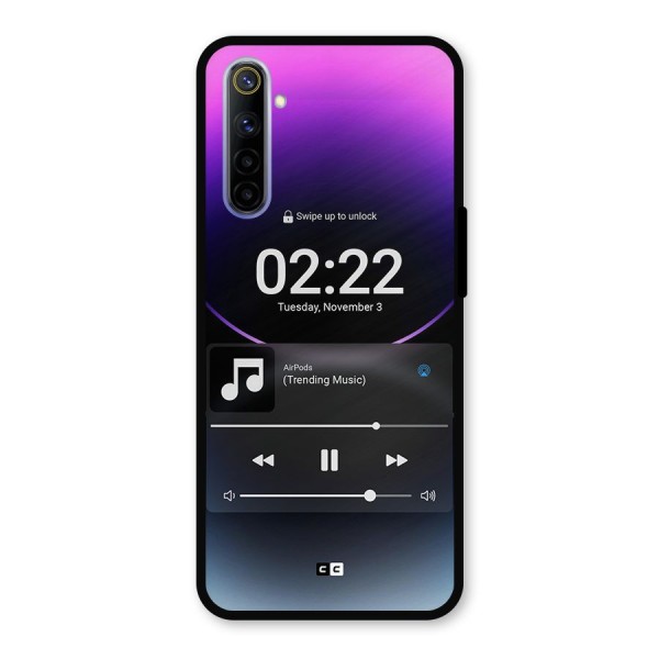 Trending Music Metal Back Case for Realme 6