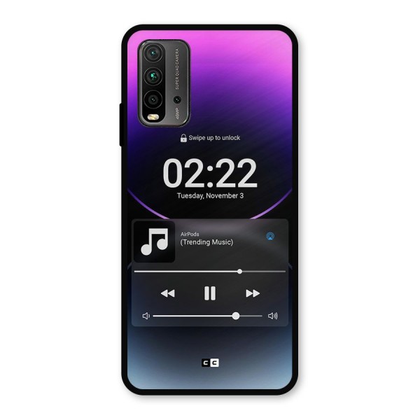 Trending Music Metal Back Case for Redmi 9 Power