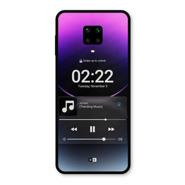 Trending Music Metal Back Case for Redmi Note 10 Lite