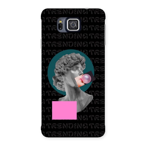 Trending Typo Back Case for Galaxy Alpha