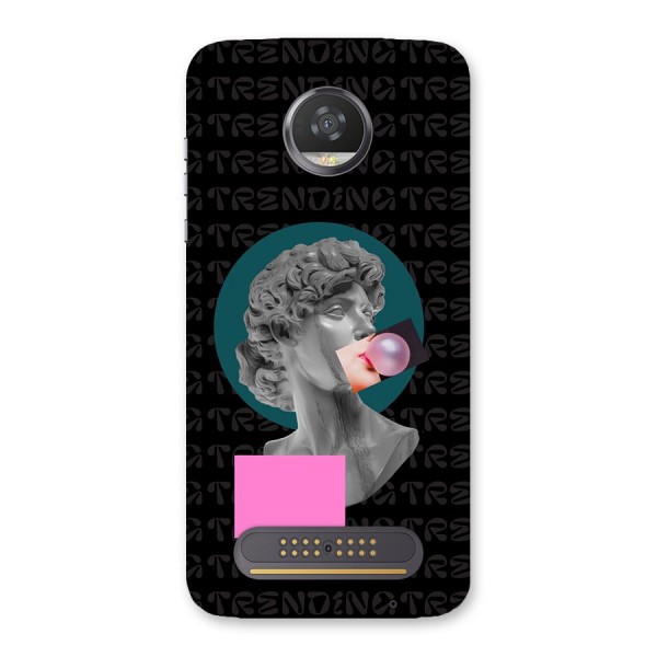 Trending Typo Back Case for Moto Z2 Play