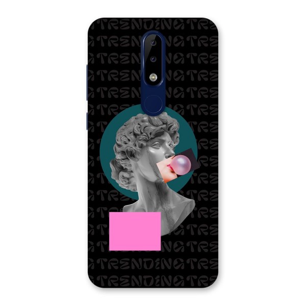 Trending Typo Back Case for Nokia 5.1 Plus