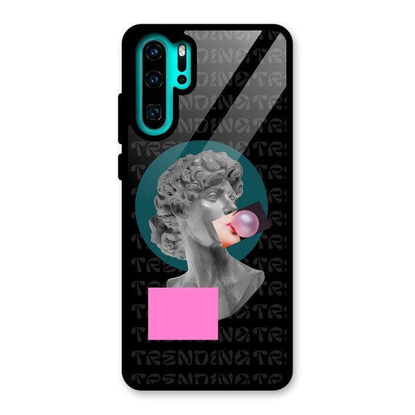 Trending Typo Glass Back Case for Huawei P30 Pro