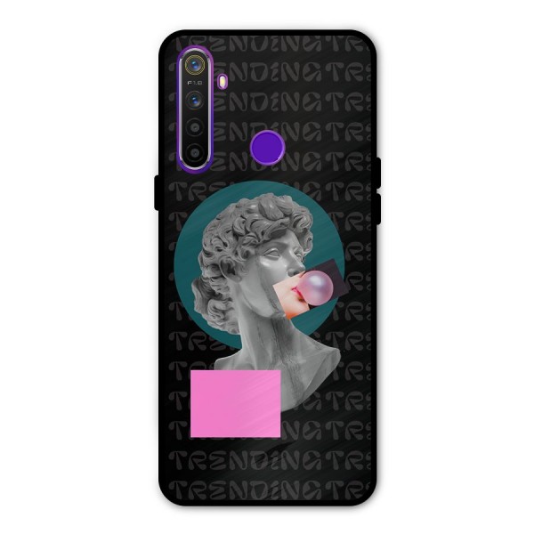 Trending Typo Glass Back Case for Realme 5s