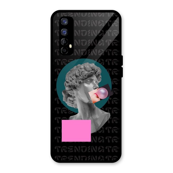 Trending Typo Glass Back Case for Realme 7