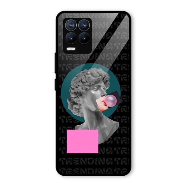 Trending Typo Glass Back Case for Realme 8