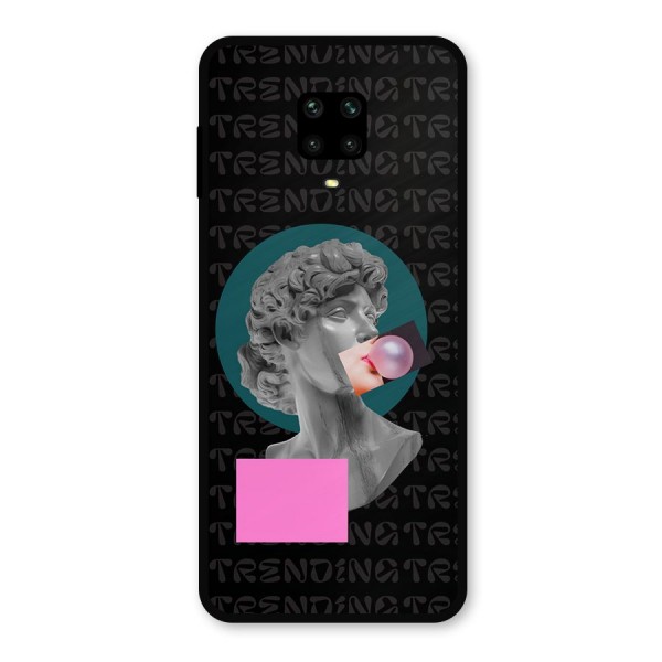 Trending Typo Metal Back Case for Poco M2