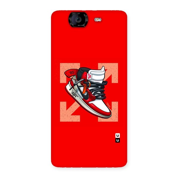 Trendy Air Shoes Back Case for Canvas Knight A350